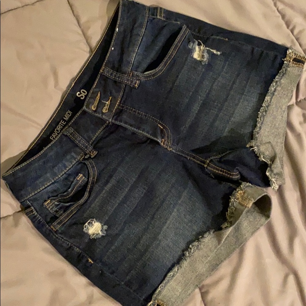 SO favorite midi shorts